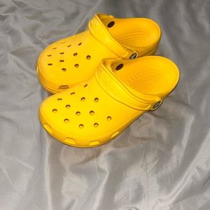 Yellow Crocs